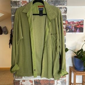 PATAGONIA waffle Fleece Shirt Jacket Shacket